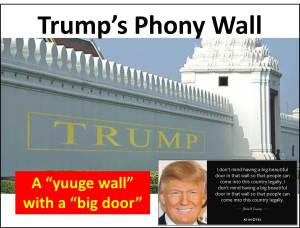 Phony wall