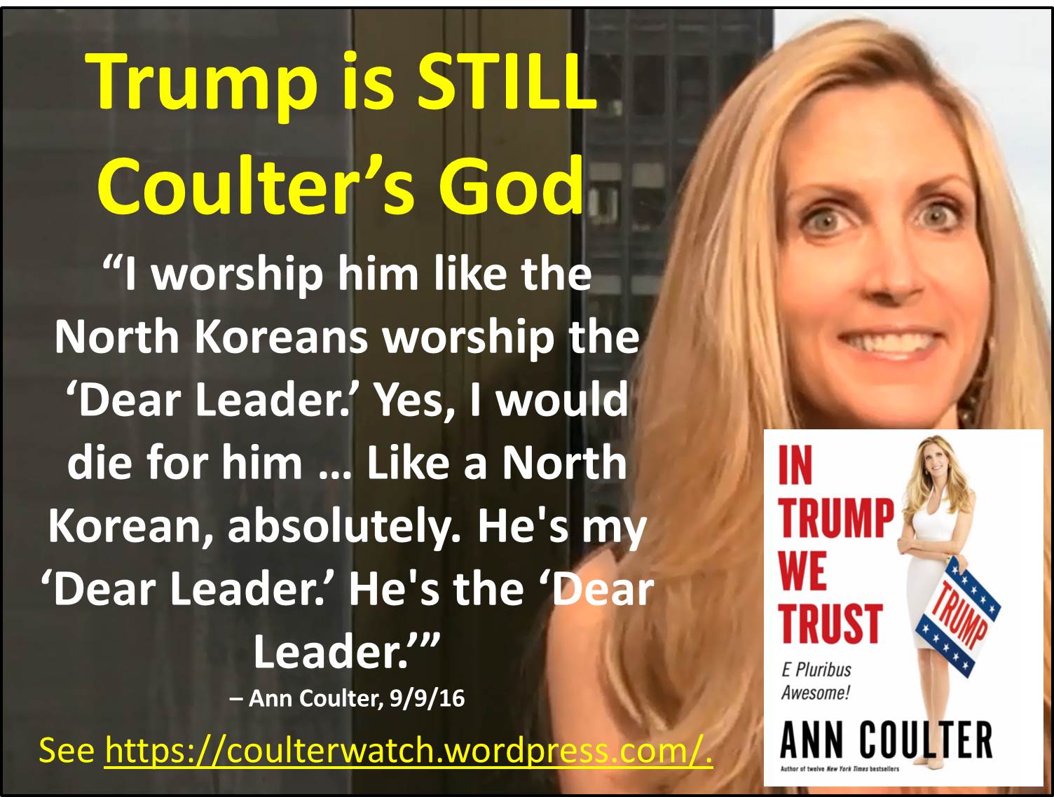 Image result for "pax on both houses" ann coulter